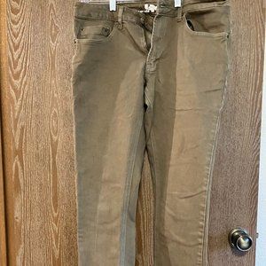 Men's Bulletproof Denim Pants (Brown), Size 32x32